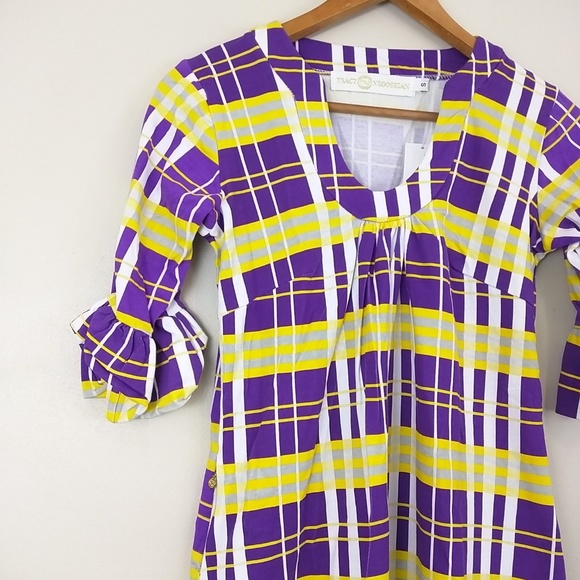 NWT Tracy Negoshian Bell Sleeve sheath dress small - Picture 5 of 7